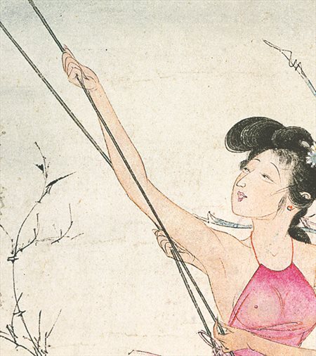 江孜县-胡也佛的仕女画和最知名的金瓶梅秘戏图